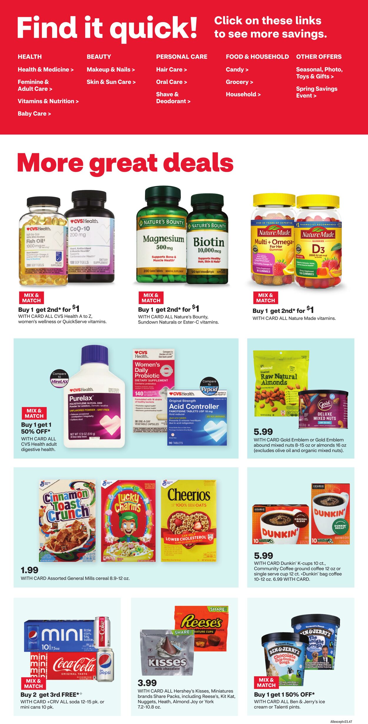 Weekly ad CVS Pharmacy 04/14/2024 - 04/20/2024