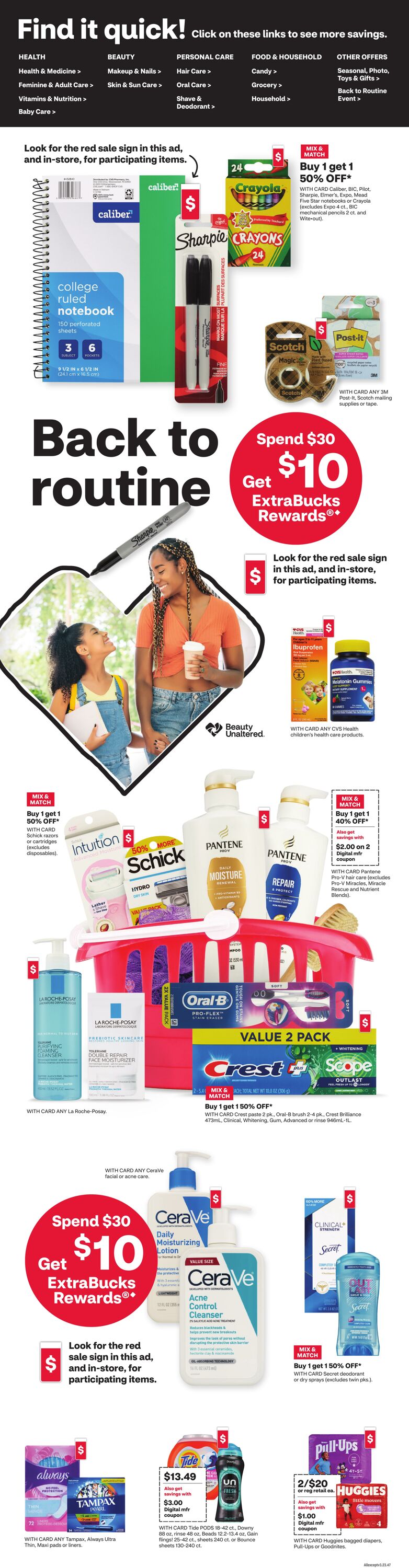 Weekly ad CVS Pharmacy 08/10/2025 - 08/16/2025