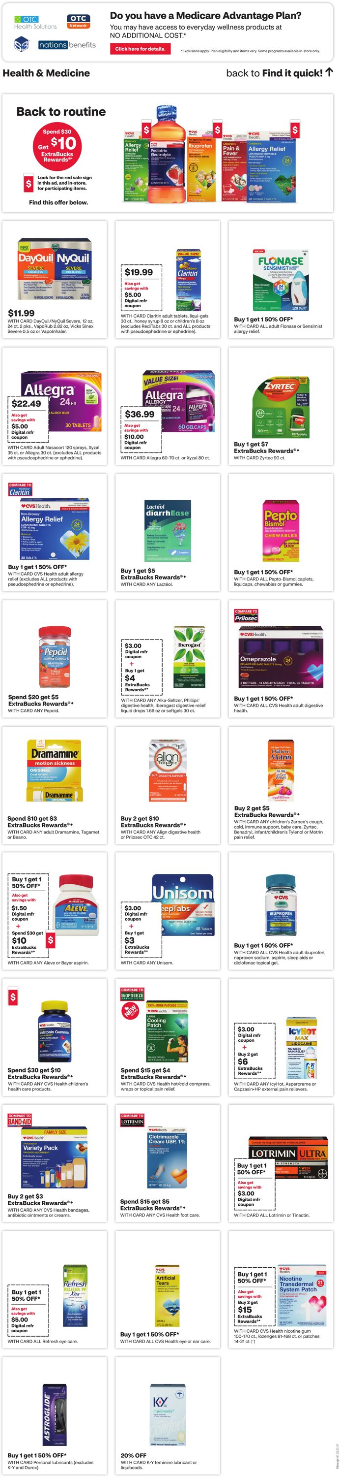 Weekly ad CVS Pharmacy 08/10/2025 - 08/16/2025