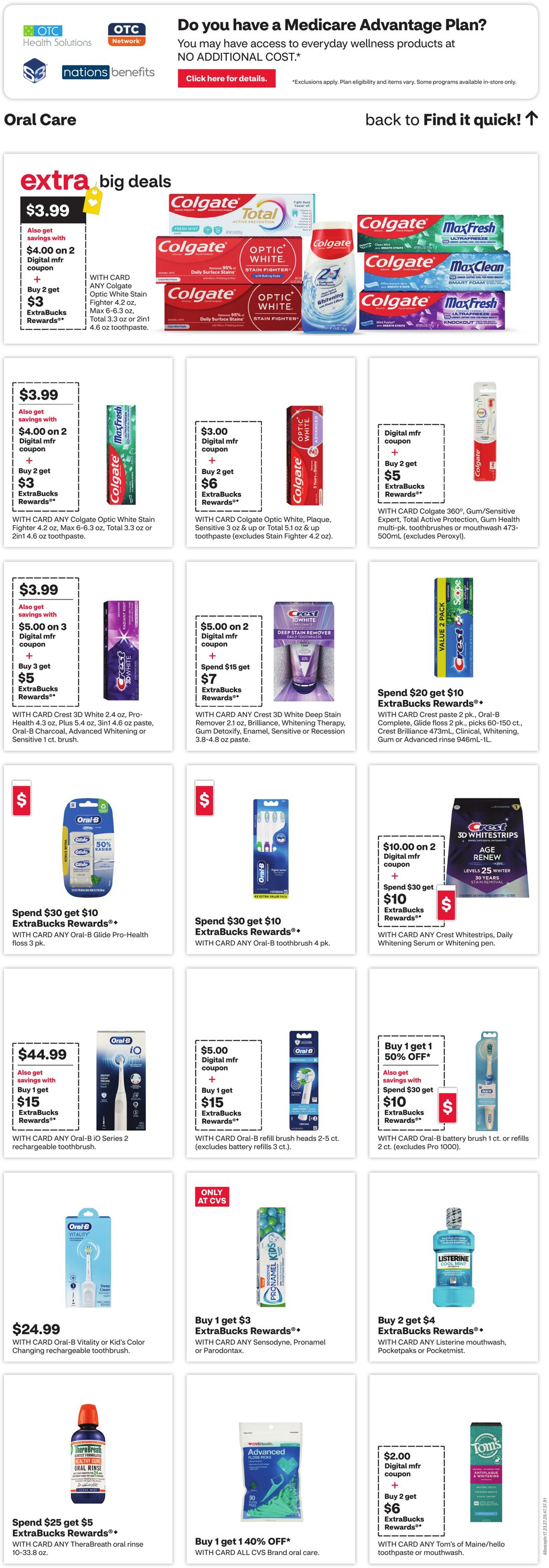 Weekly ad CVS Pharmacy 12/07/2025 - 12/13/2025