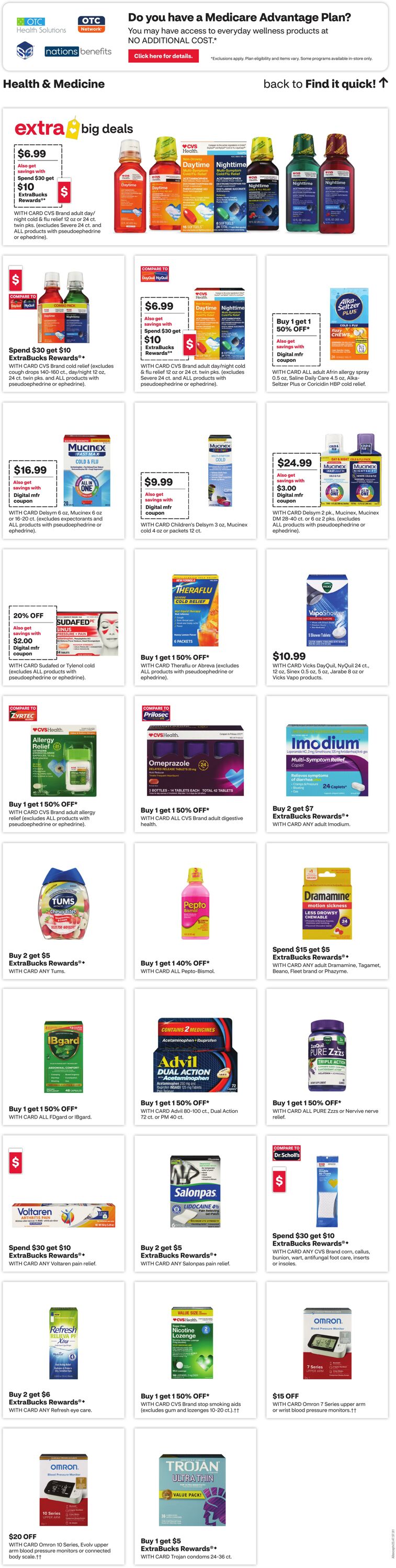 Weekly ad CVS Pharmacy 12/07/2025 - 12/13/2025