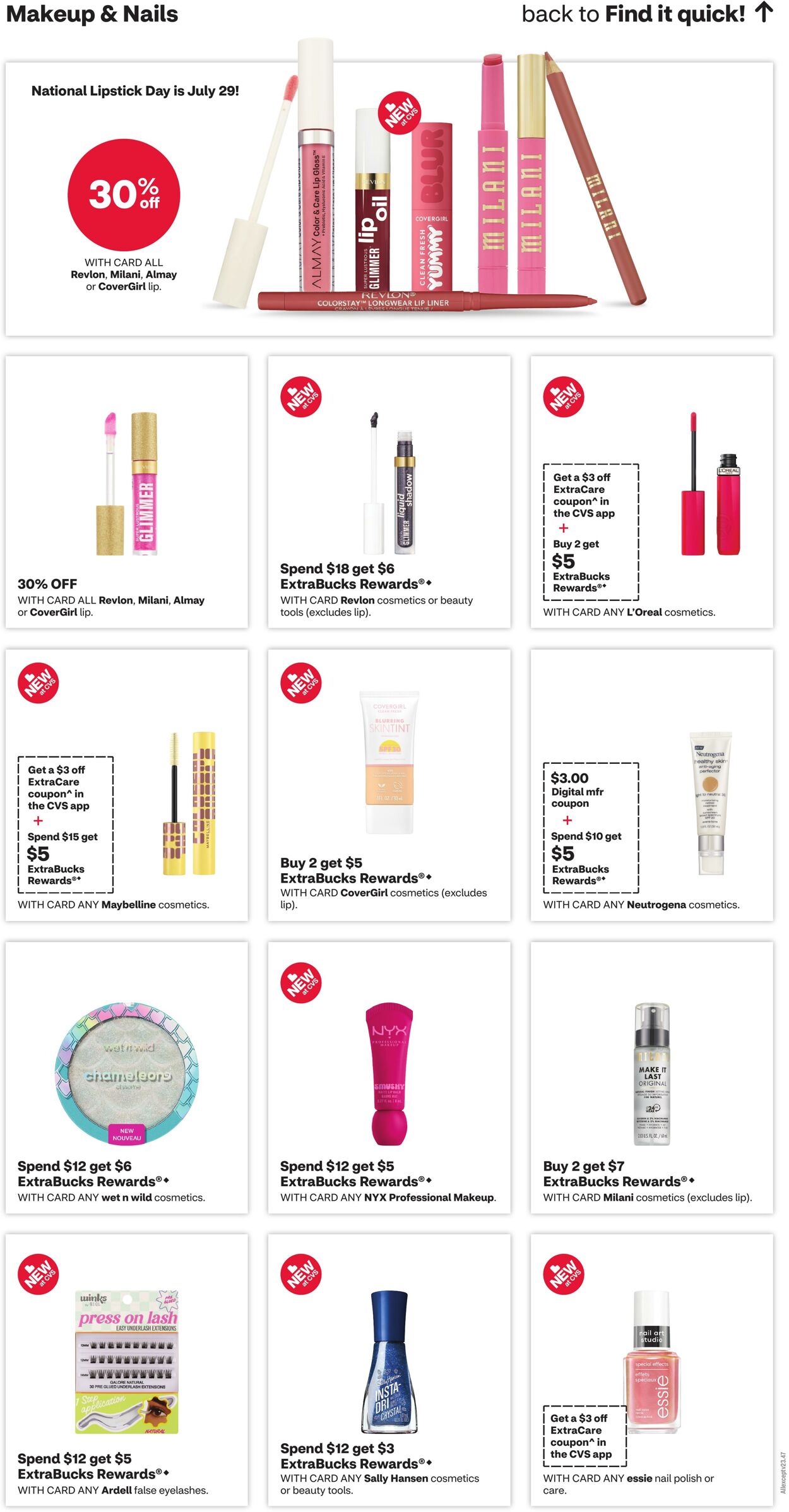 Weekly ad CVS Pharmacy 07/20/2025 - 07/26/2025