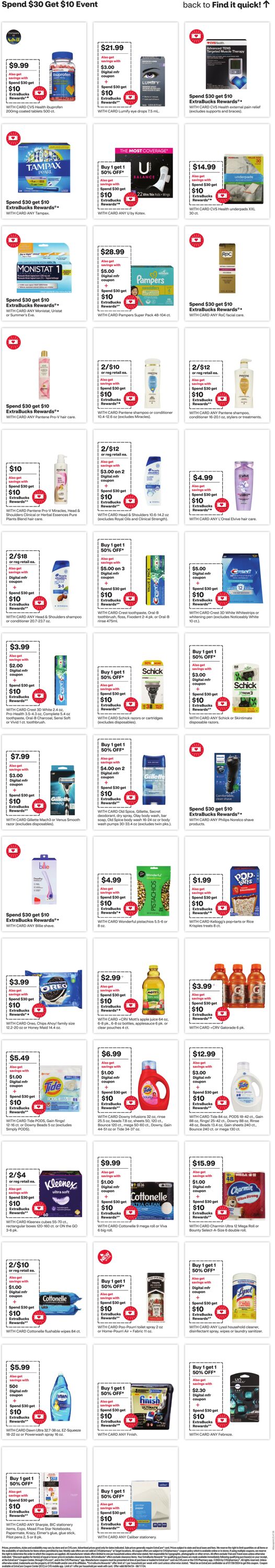 Weekly ad CVS Pharmacy 08/11/2024 - 08/17/2024