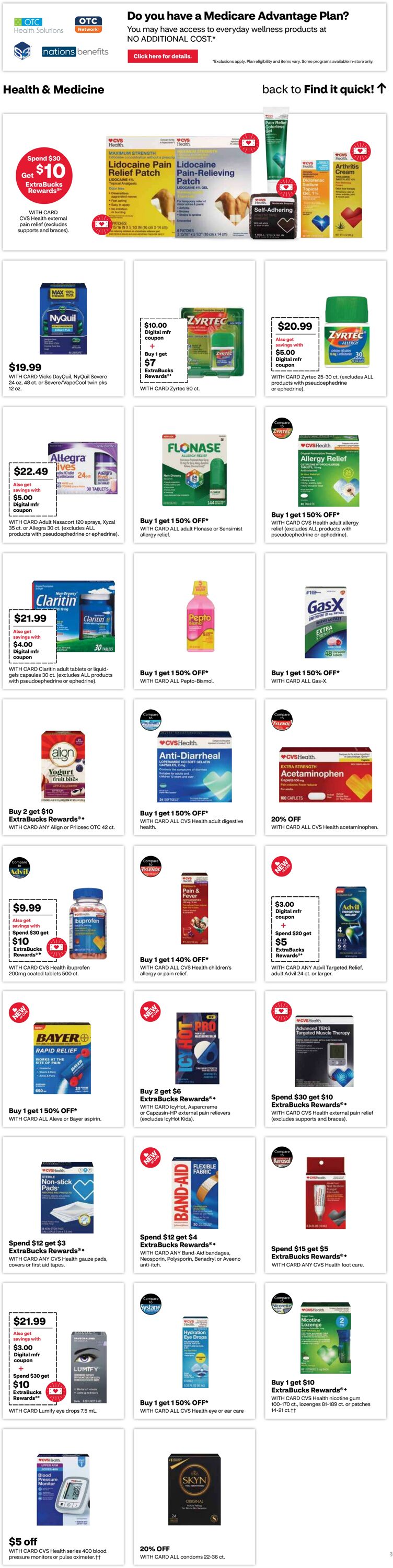 Weekly ad CVS Pharmacy 08/11/2024 - 08/17/2024