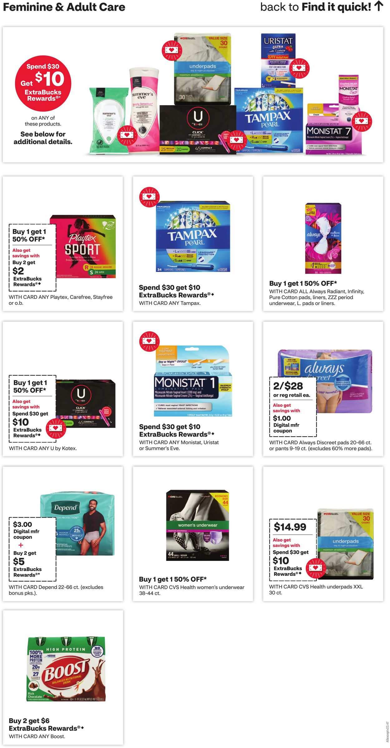 Weekly ad CVS Pharmacy 08/11/2024 - 08/17/2024