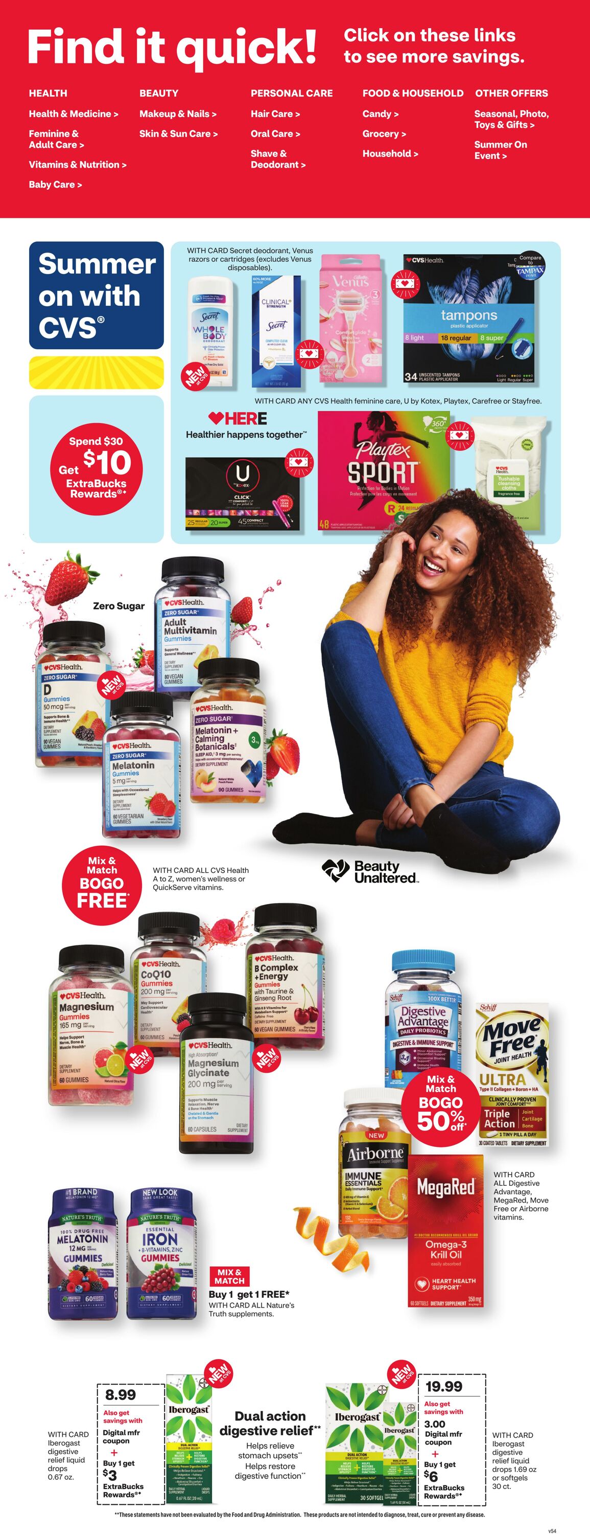 Weekly ad CVS Pharmacy 06/16/2024 - 06/22/2024