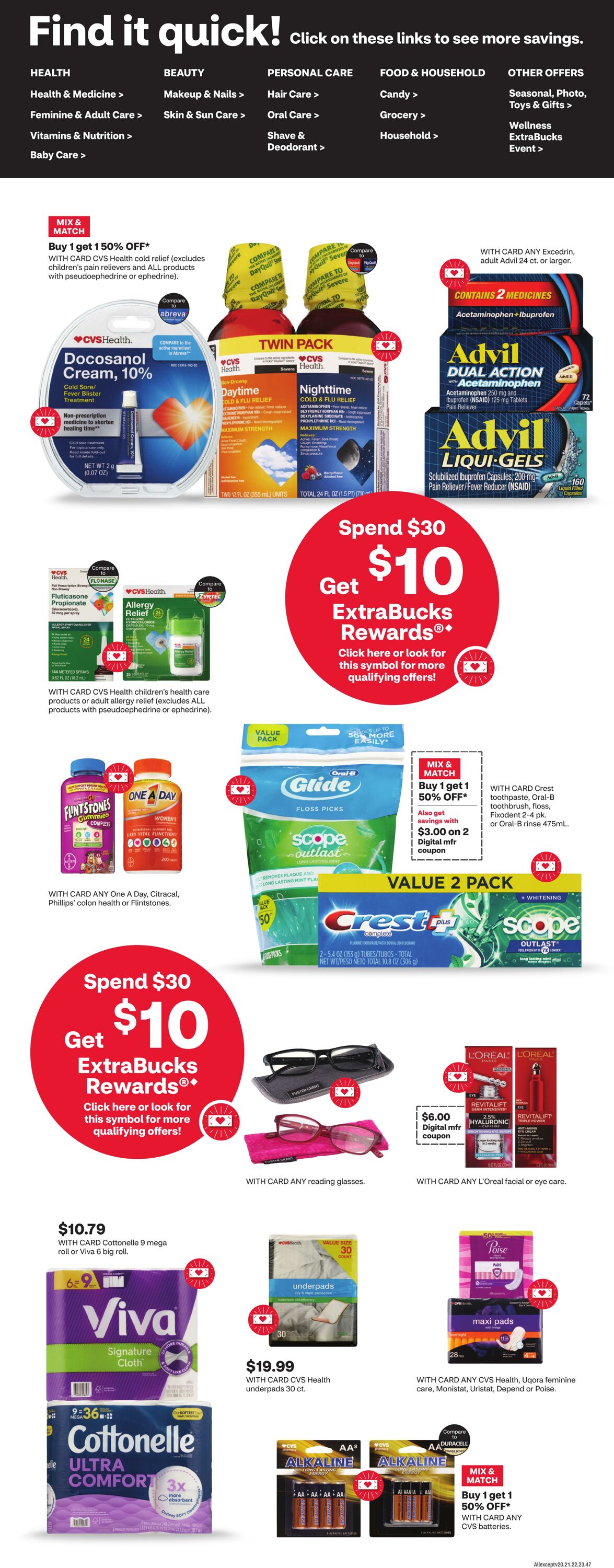 Weekly ad CVS Pharmacy 11/10/2024 - 11/16/2024