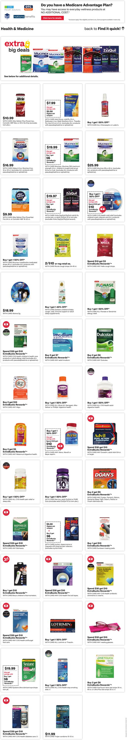 Weekly ad CVS Pharmacy 11/10/2024 - 11/16/2024