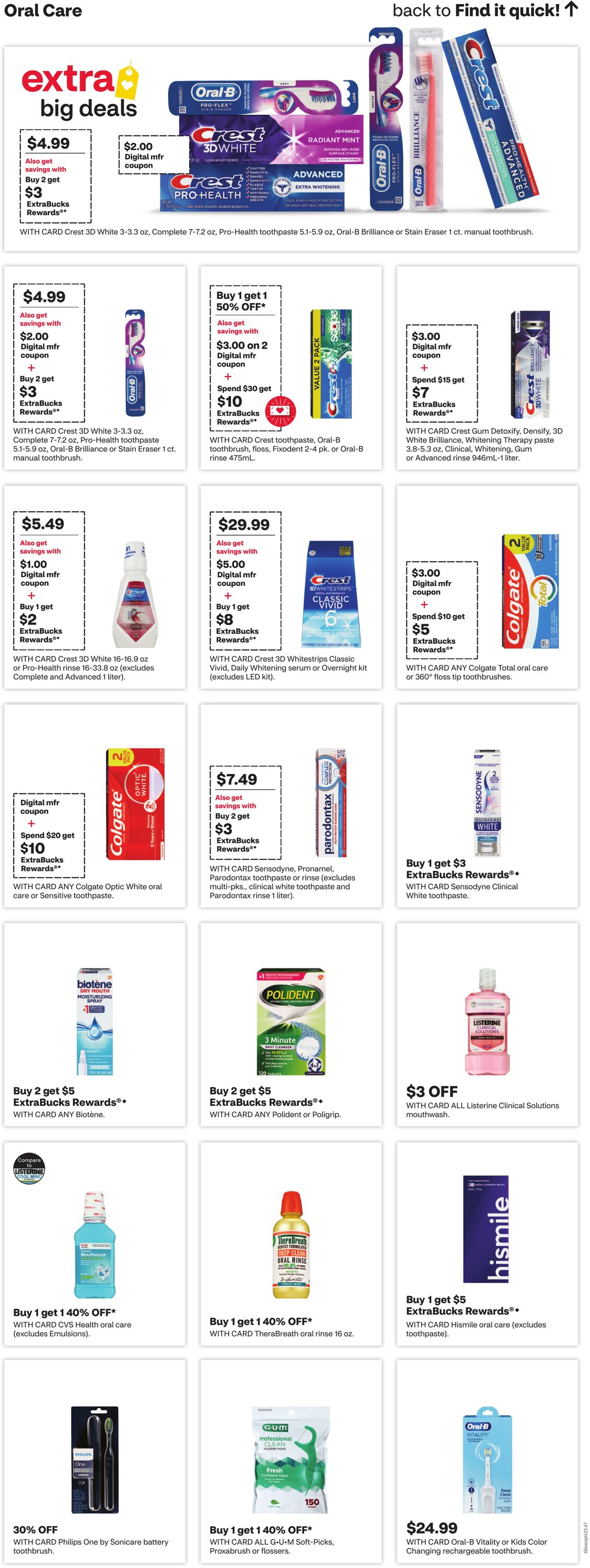 Weekly ad CVS Pharmacy 11/10/2024 - 11/16/2024