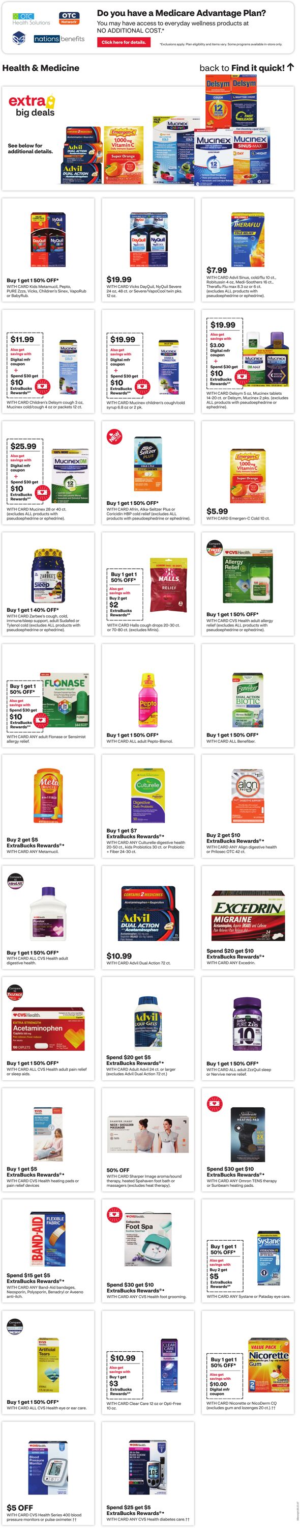 Weekly ad CVS Pharmacy 12/15/2024 - 12/21/2024