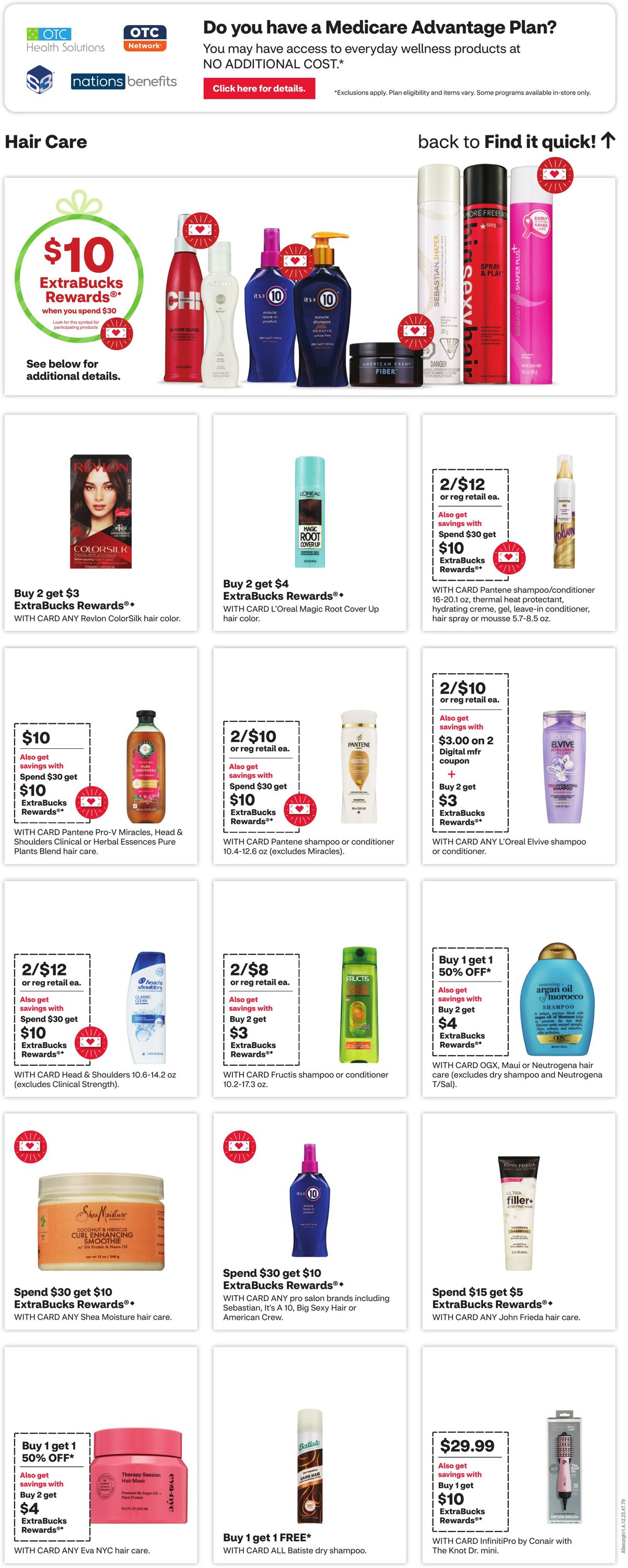 Weekly ad CVS Pharmacy 12/15/2024 - 12/21/2024