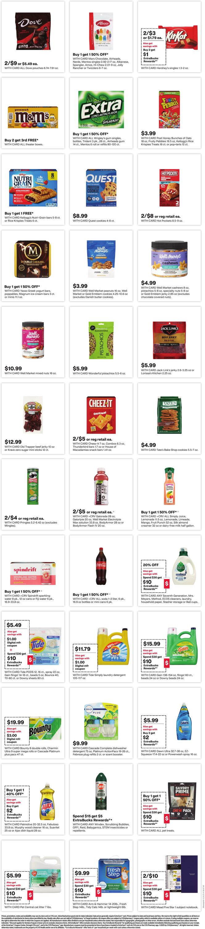 Weekly ad CVS Pharmacy 08/17/2025 - 08/23/2025