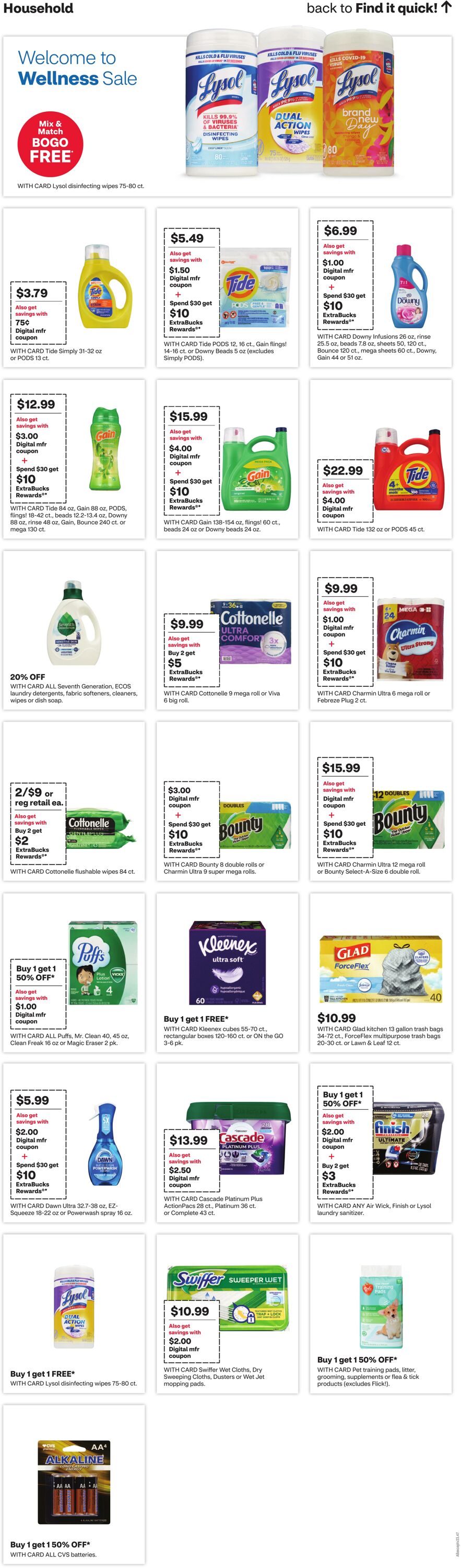 Weekly ad CVS Pharmacy 01/05/2025 - 01/11/2025