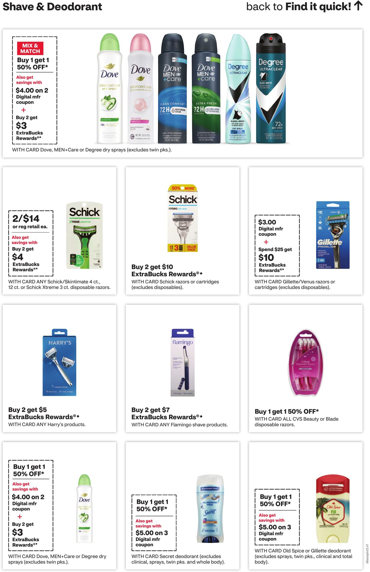 Weekly ad CVS Pharmacy 01/05/2025 - 01/11/2025