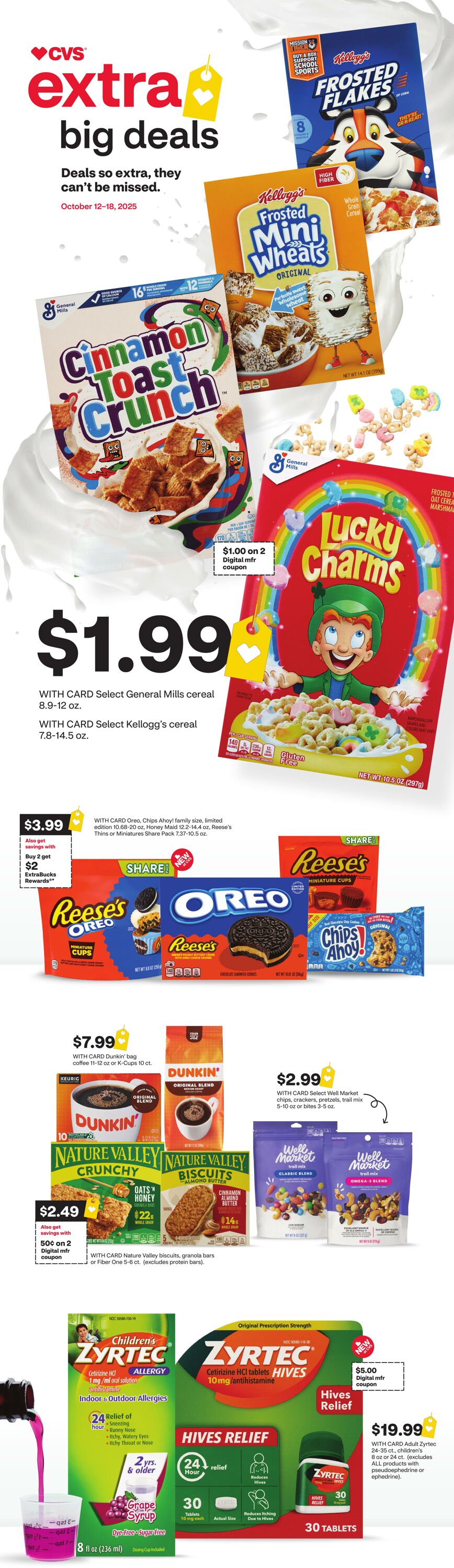 Weekly ad CVS Pharmacy 10/12/2025 - 10/18/2025