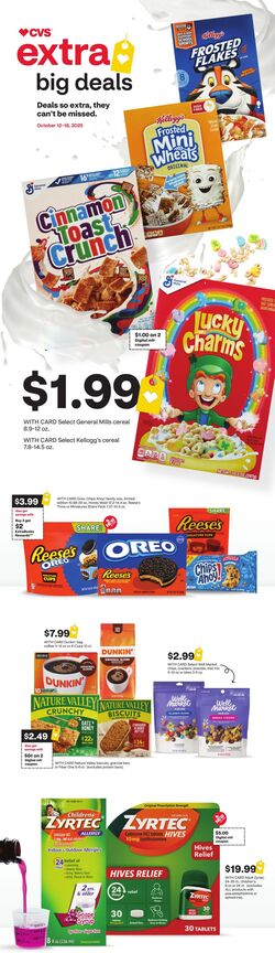 Weekly ad CVS Pharmacy 10/12/2025 - 10/18/2025