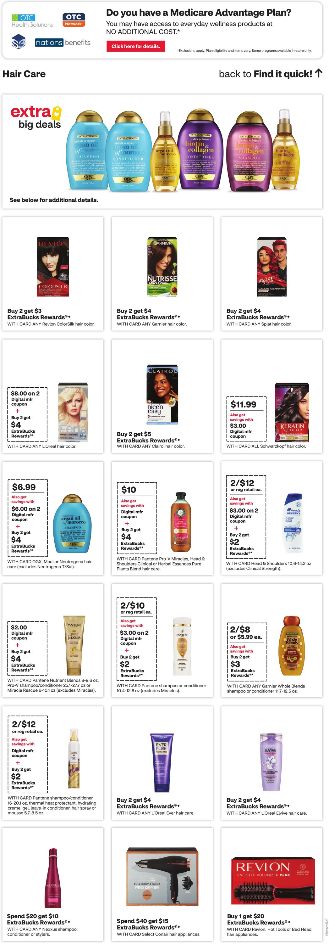 Weekly ad CVS Pharmacy 12/01/2024 - 12/07/2024