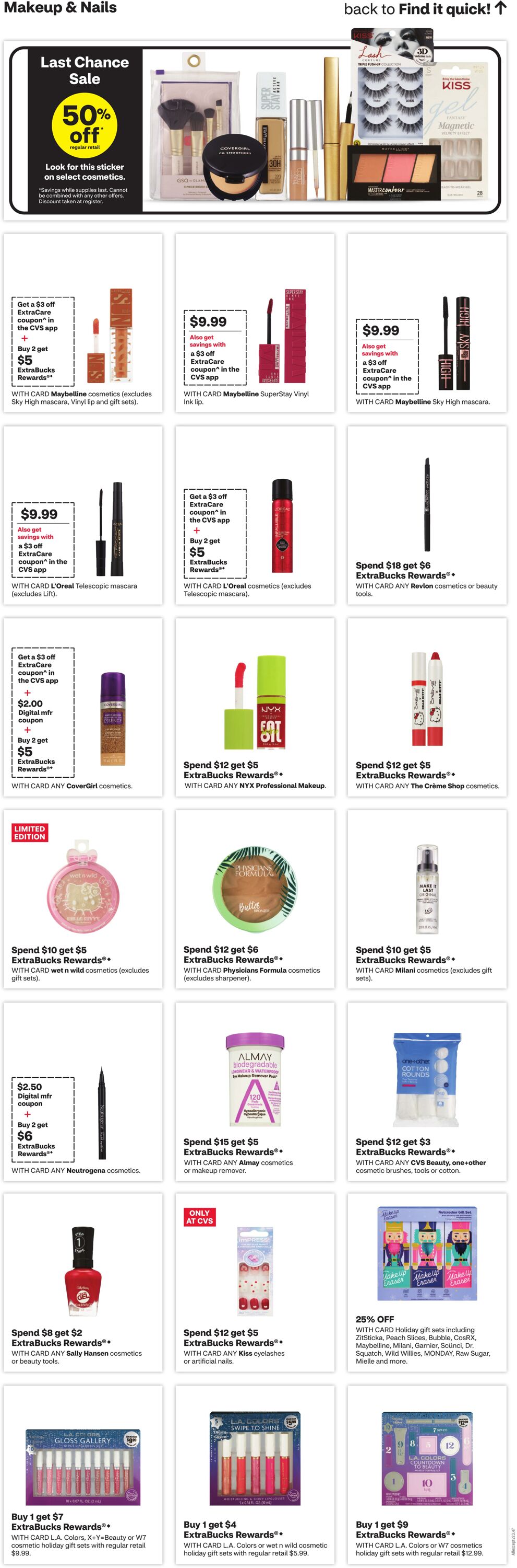 Weekly ad CVS Pharmacy 12/01/2024 - 12/07/2024