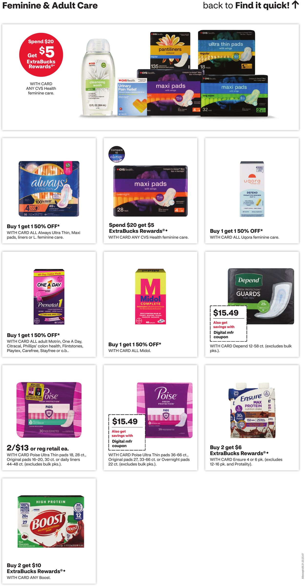 Weekly ad CVS Pharmacy 12/01/2024 - 12/07/2024