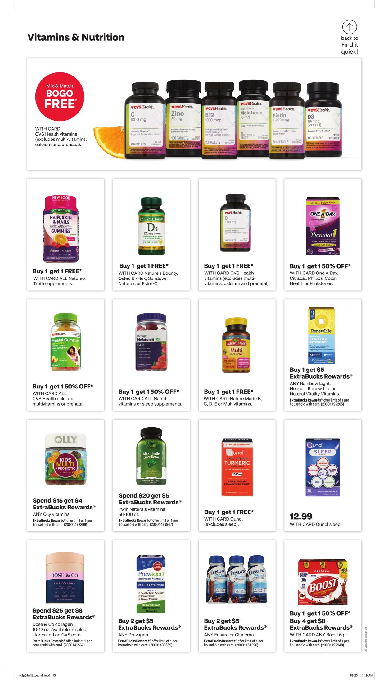 Weekly ad CVS Pharmacy 04/02/2023 - 04/08/2023