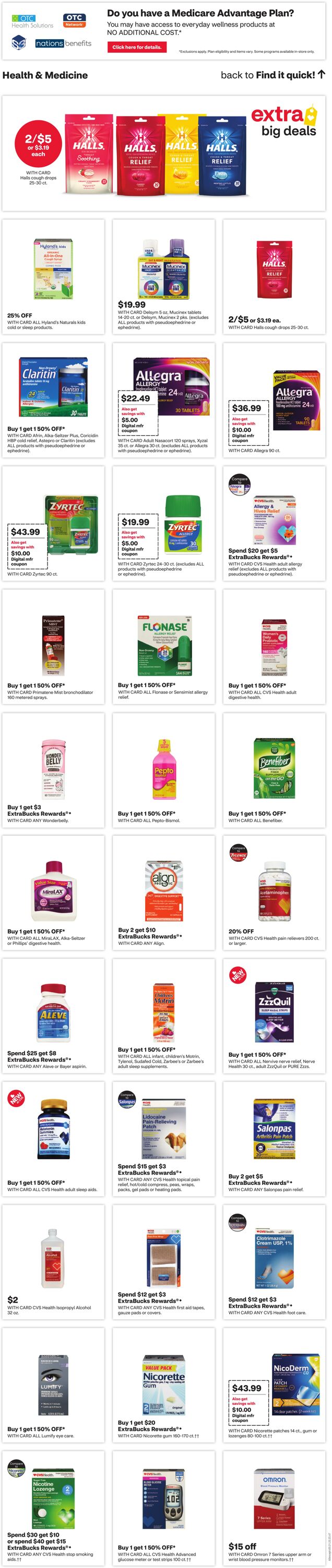 Weekly ad CVS Pharmacy 09/01/2024 - 09/07/2024