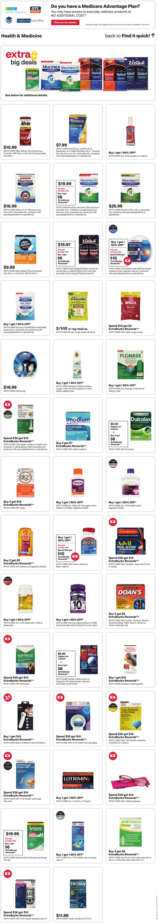 Weekly ad CVS Pharmacy 11/03/2024 - 11/09/2024