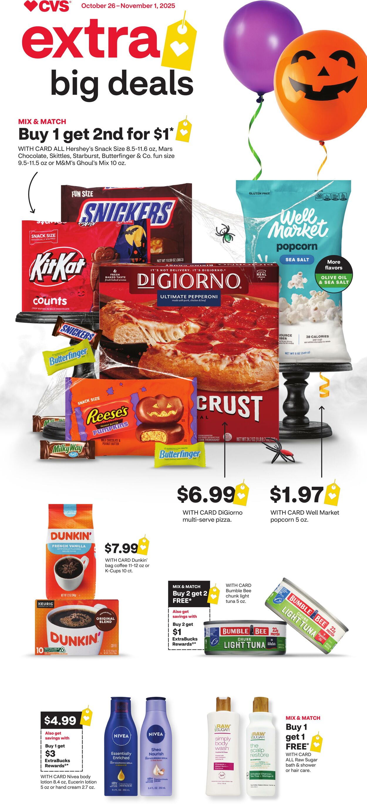 Weekly ad CVS Pharmacy 10/26/2025 - 11/01/2025