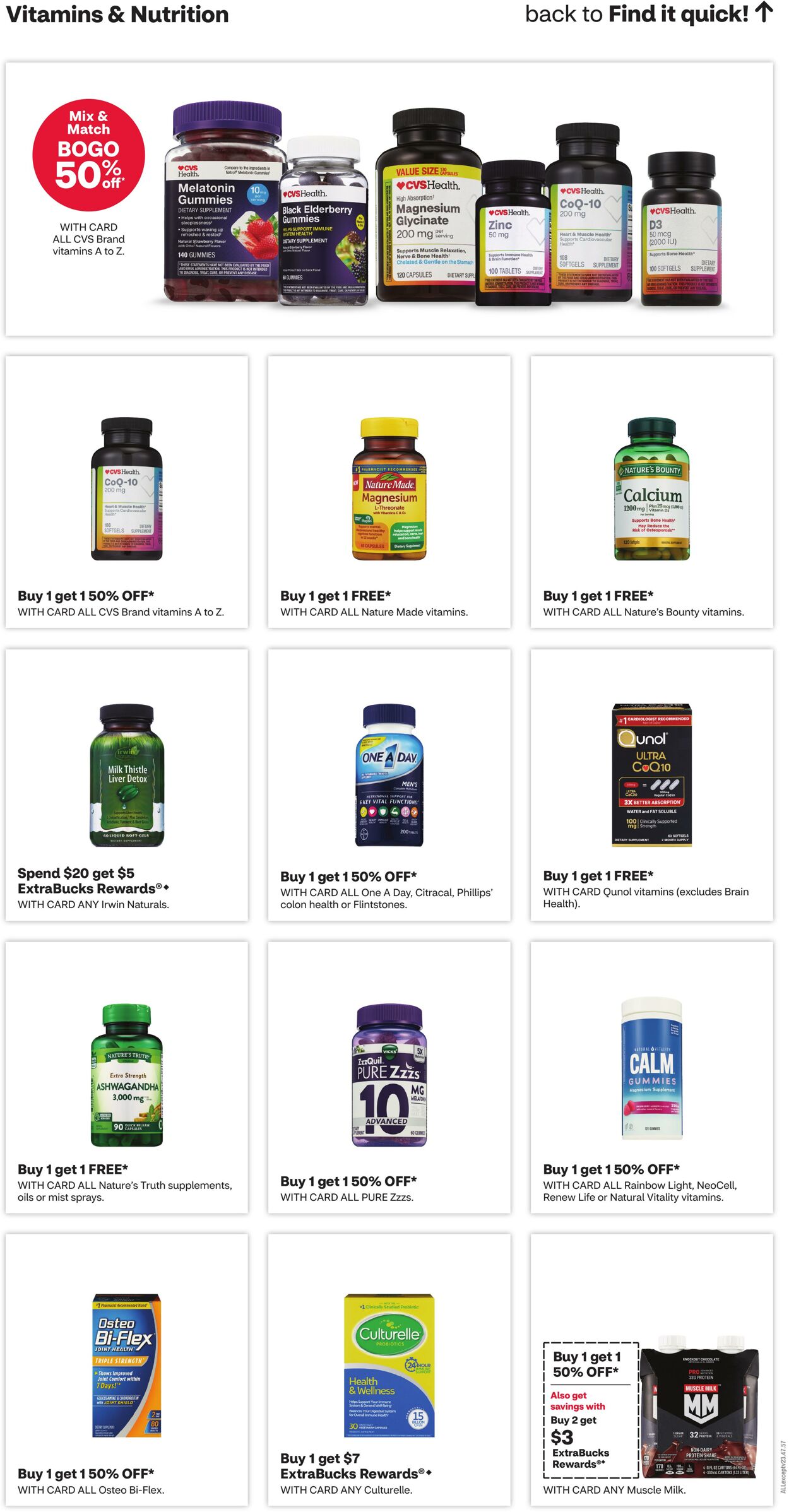 Weekly ad CVS Pharmacy 10/26/2025 - 11/01/2025