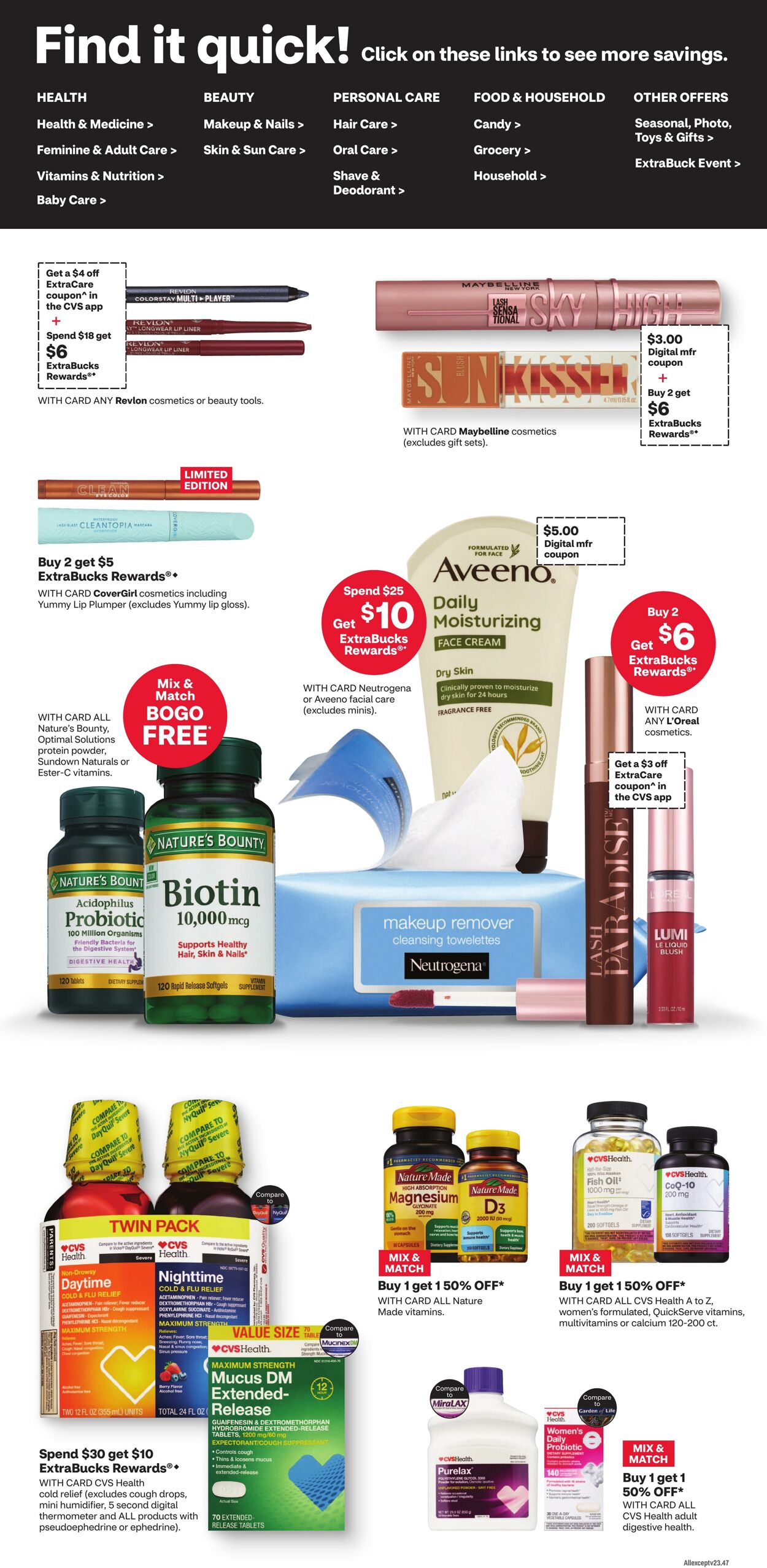 Weekly ad CVS Pharmacy 11/24/2024 - 11/30/2024