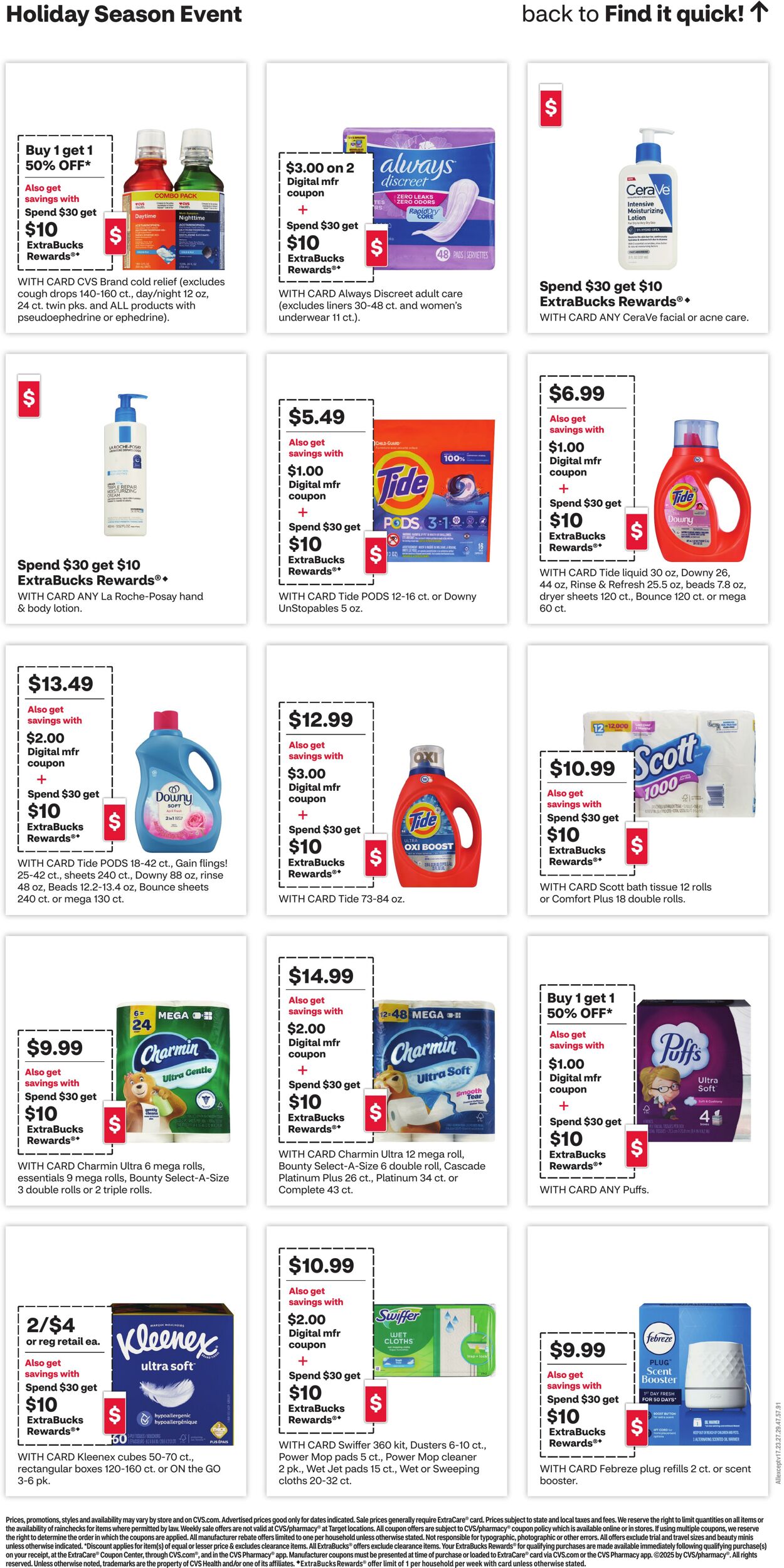 Weekly ad CVS Pharmacy 12/14/2025 - 12/20/2025