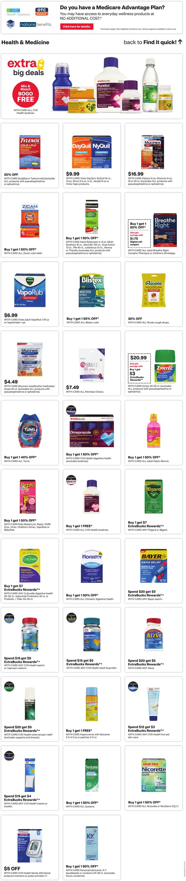 Weekly ad CVS Pharmacy 11/17/2024 - 11/23/2024