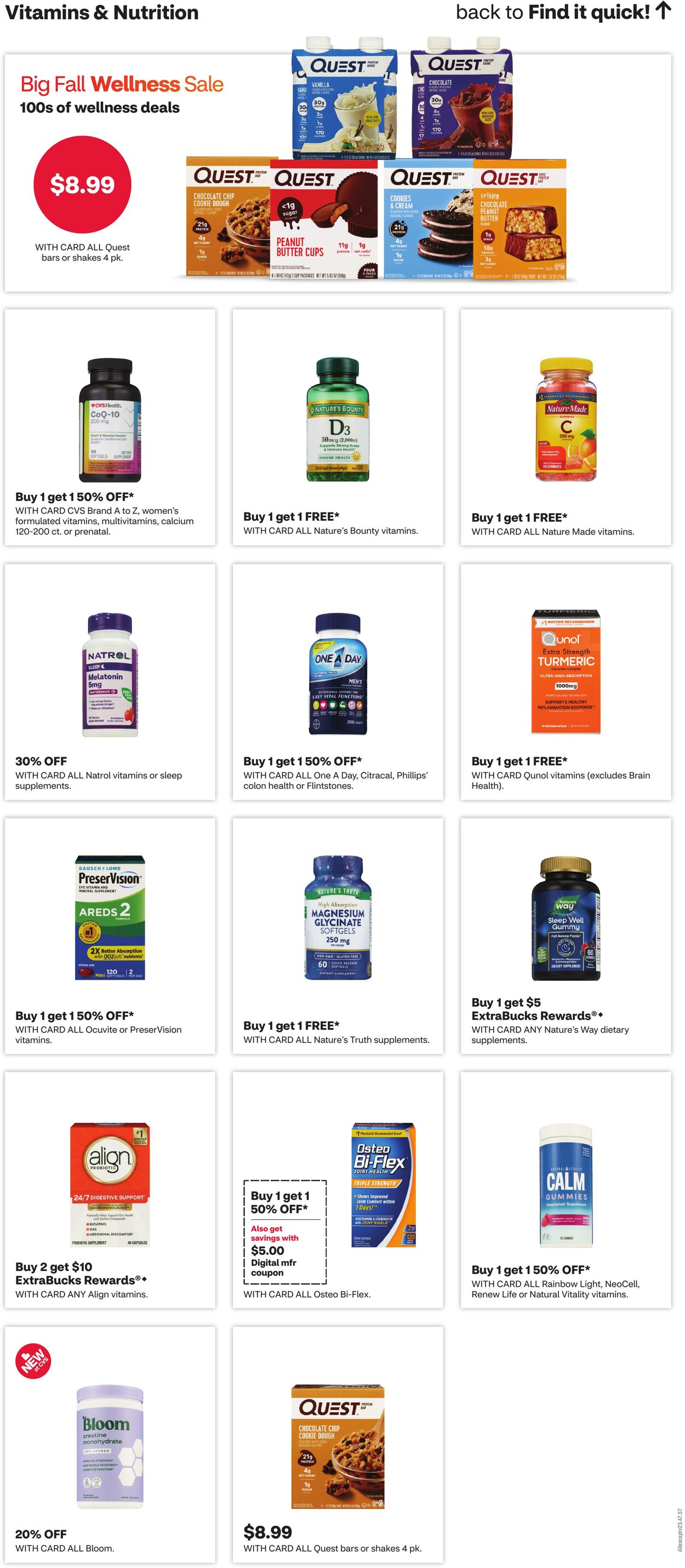 Weekly ad CVS Pharmacy 10/05/2025 - 10/11/2025
