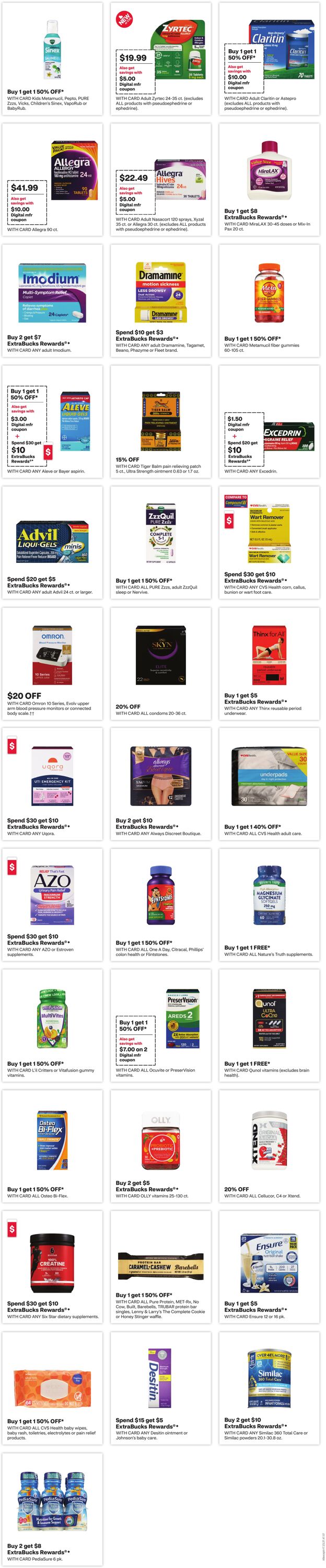 Weekly ad CVS Pharmacy 08/24/2025 - 08/30/2025