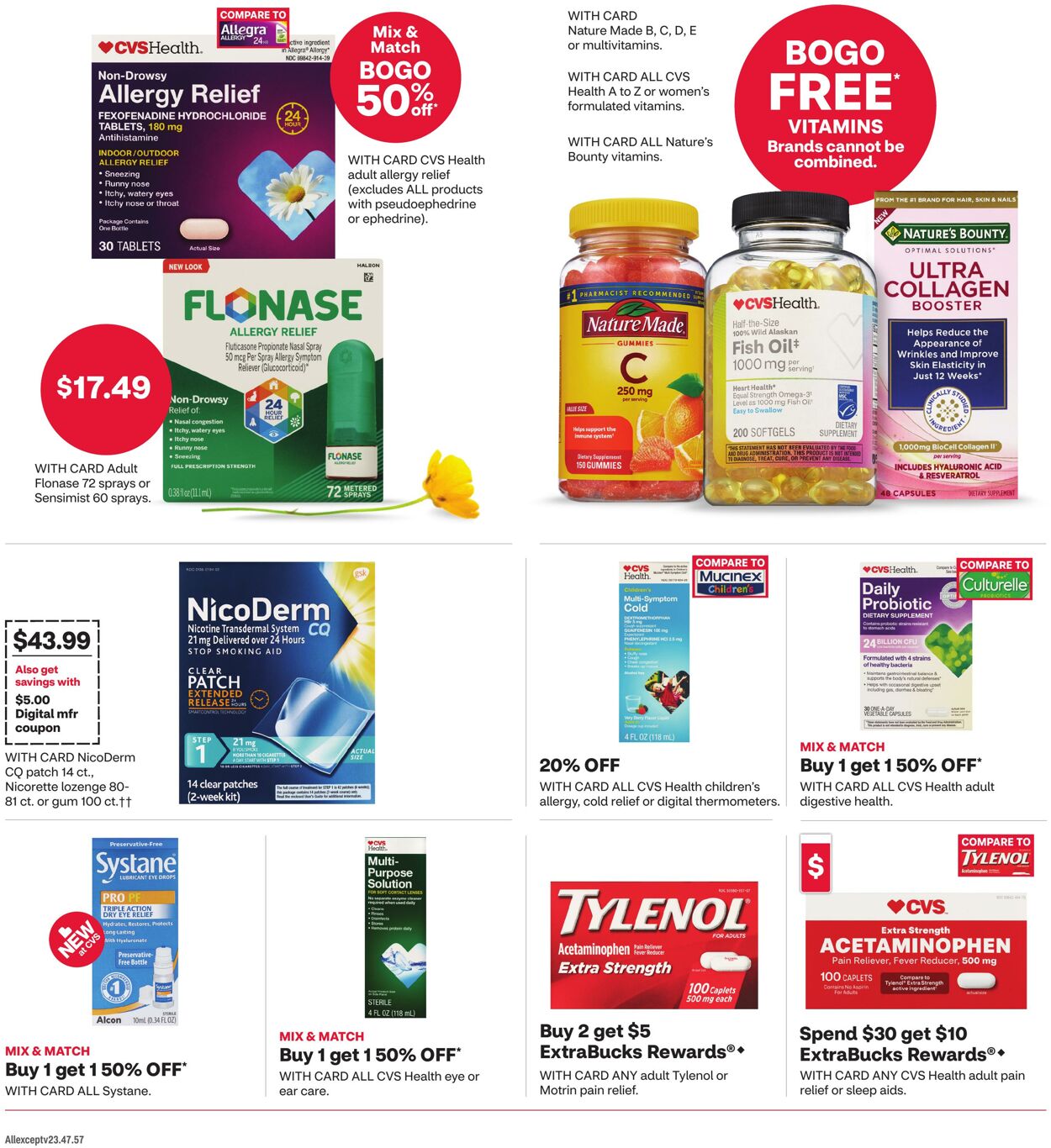 Weekly ad CVS Pharmacy 08/24/2025 - 08/30/2025