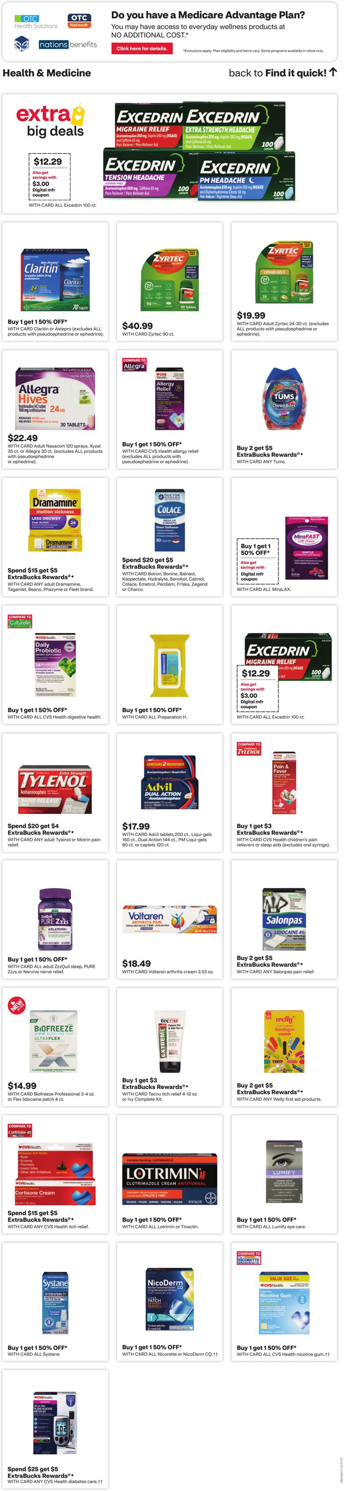 Weekly ad CVS Pharmacy 06/15/2025 - 06/21/2025