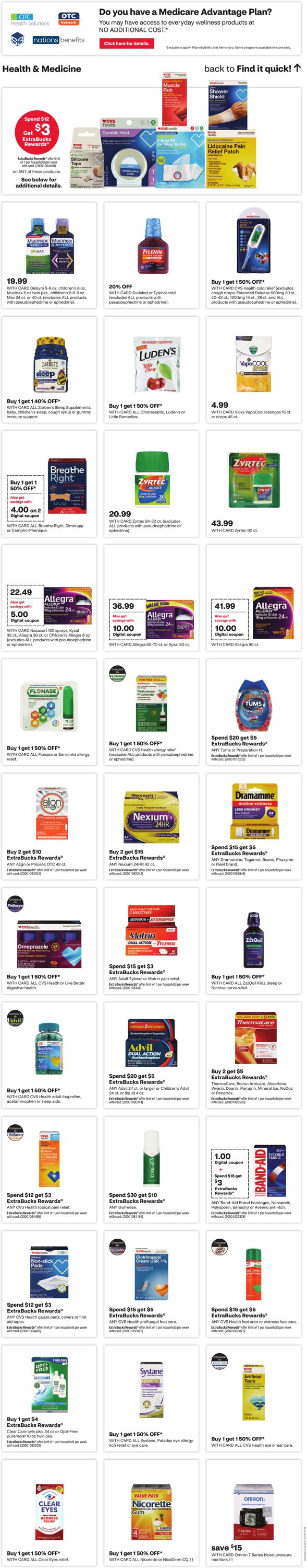 Weekly ad CVS Pharmacy 03/03/2024 - 03/09/2024