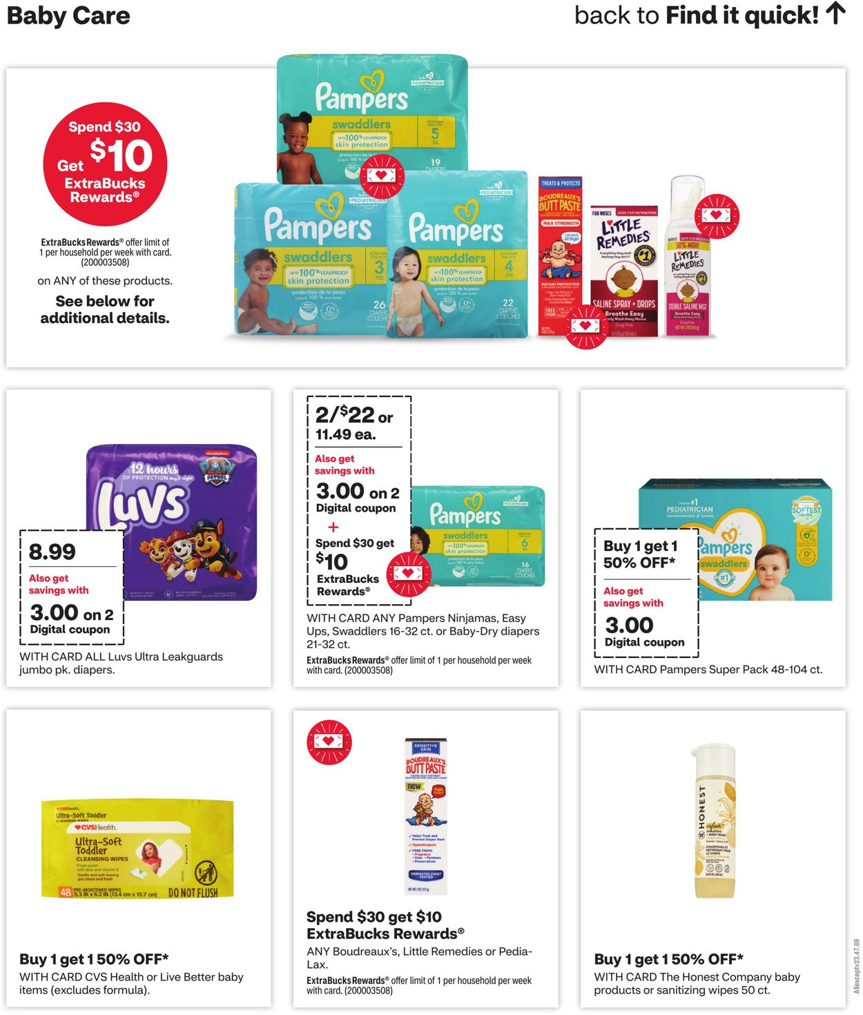 Weekly ad CVS Pharmacy 01/21/2024 - 01/27/2024
