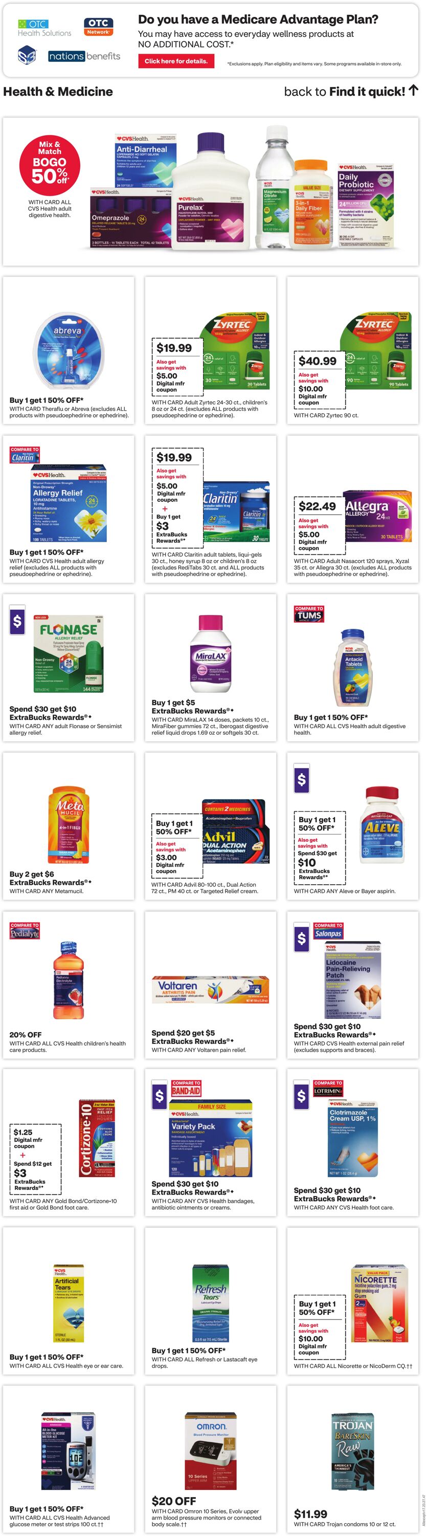Weekly ad CVS Pharmacy 06/01/2025 - 06/07/2025
