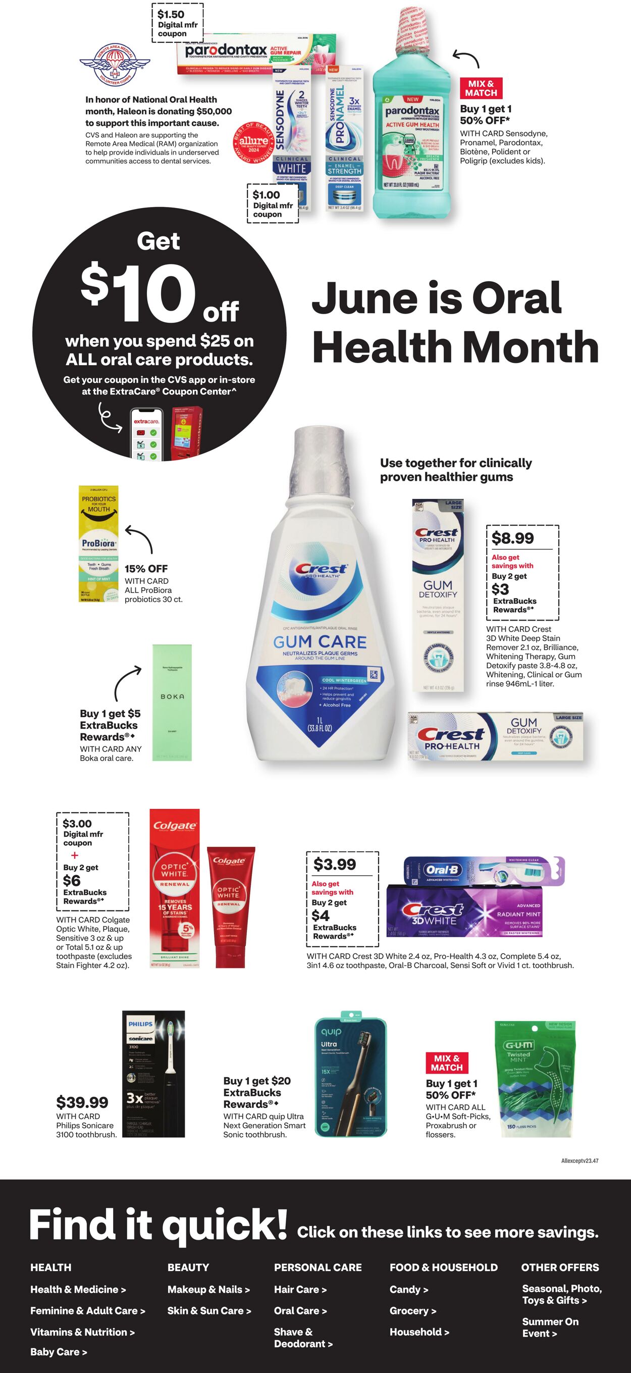 Weekly ad CVS Pharmacy 06/01/2025 - 06/07/2025