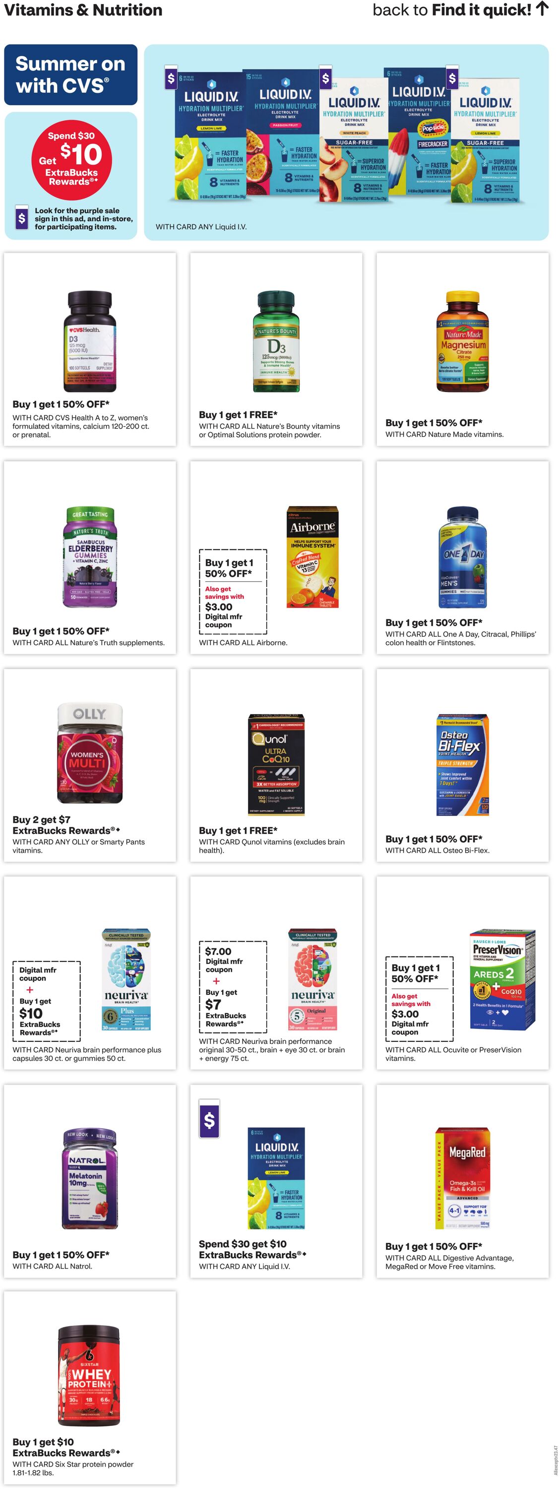 Weekly ad CVS Pharmacy 06/01/2025 - 06/07/2025
