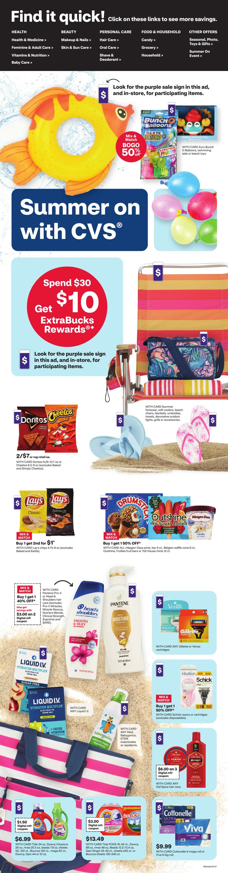Weekly ad CVS Pharmacy 06/01/2025 - 06/07/2025
