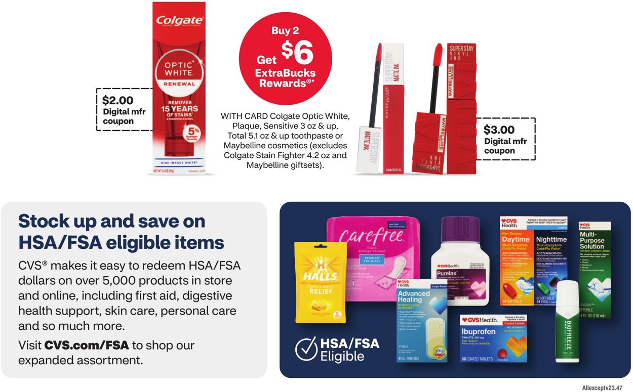 Weekly ad CVS Pharmacy 12/22/2024 - 12/28/2024