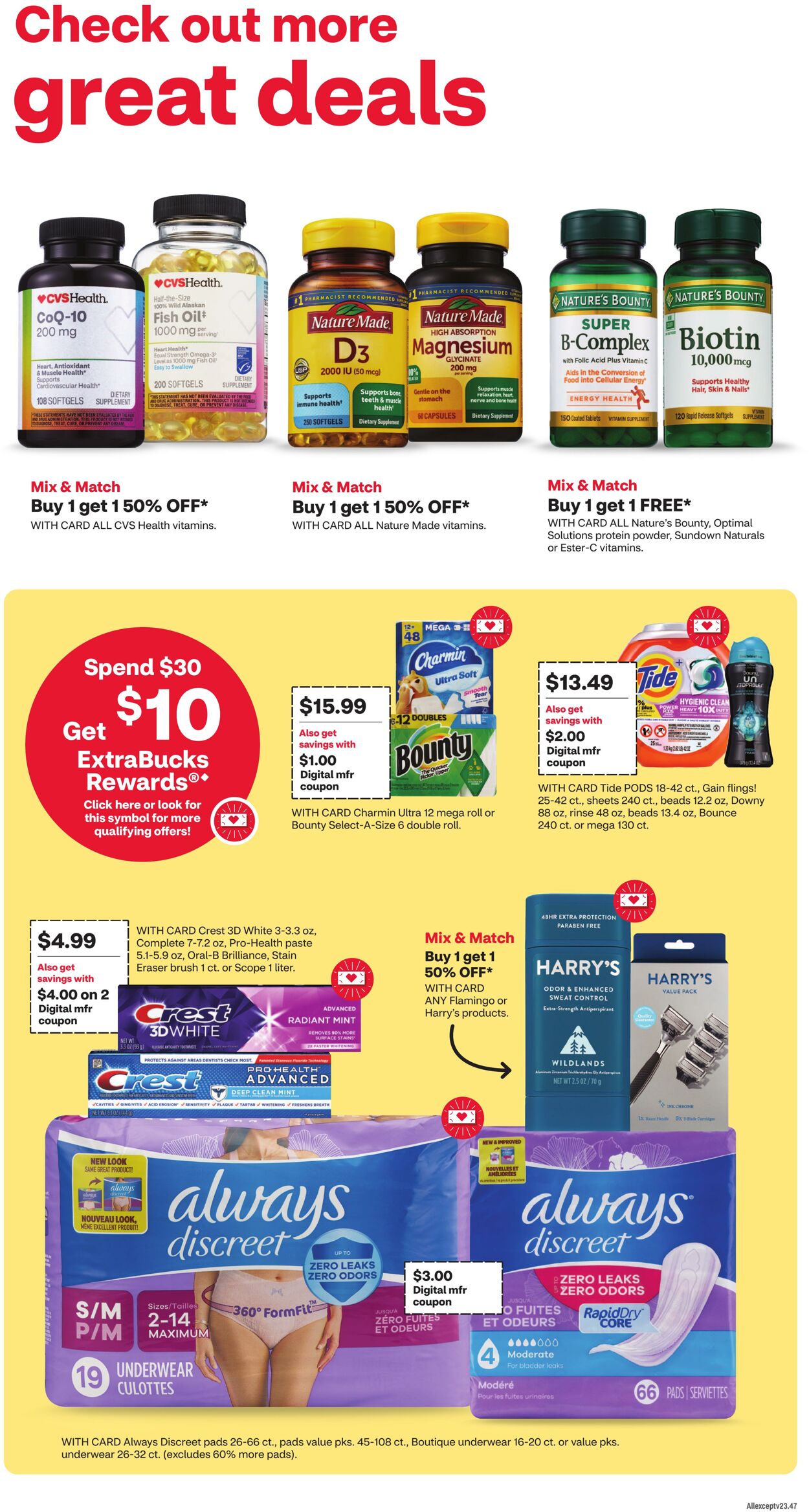 Weekly ad CVS Pharmacy 12/22/2024 - 12/28/2024