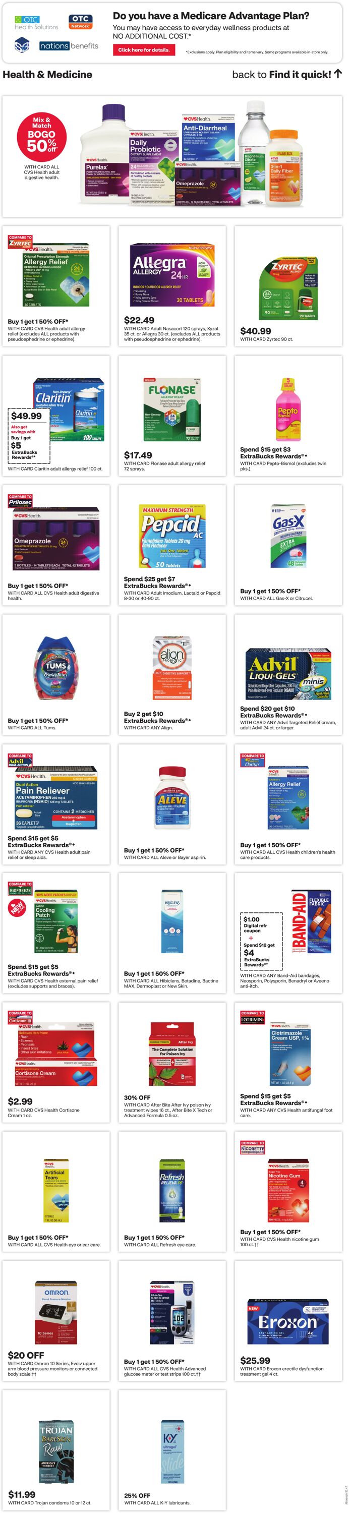 Weekly ad CVS Pharmacy 06/29/2025 - 07/05/2025