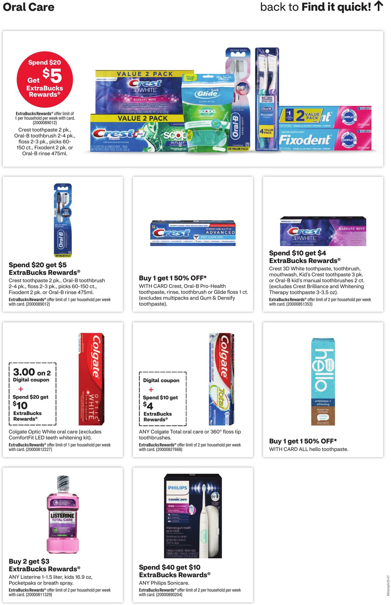 Weekly ad CVS Pharmacy 02/25/2024 - 03/02/2024