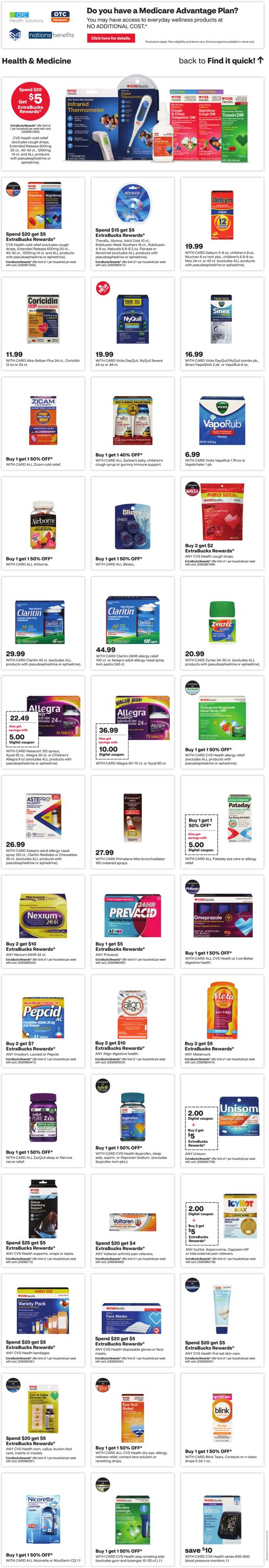 Weekly ad CVS Pharmacy 02/25/2024 - 03/02/2024