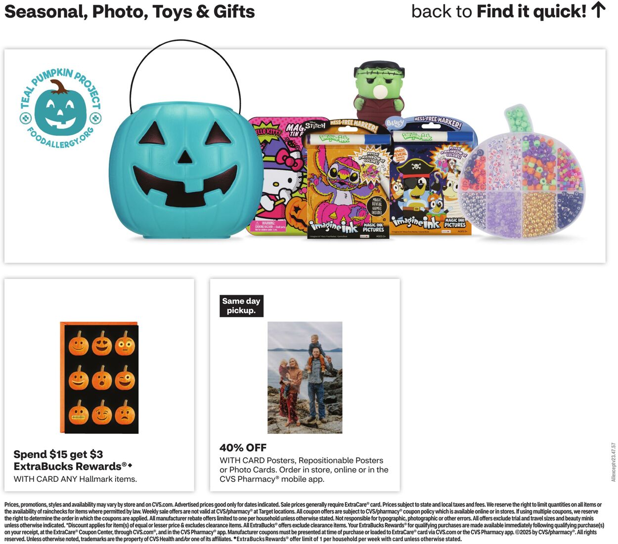 Weekly ad CVS Pharmacy 10/19/2025 - 10/25/2025