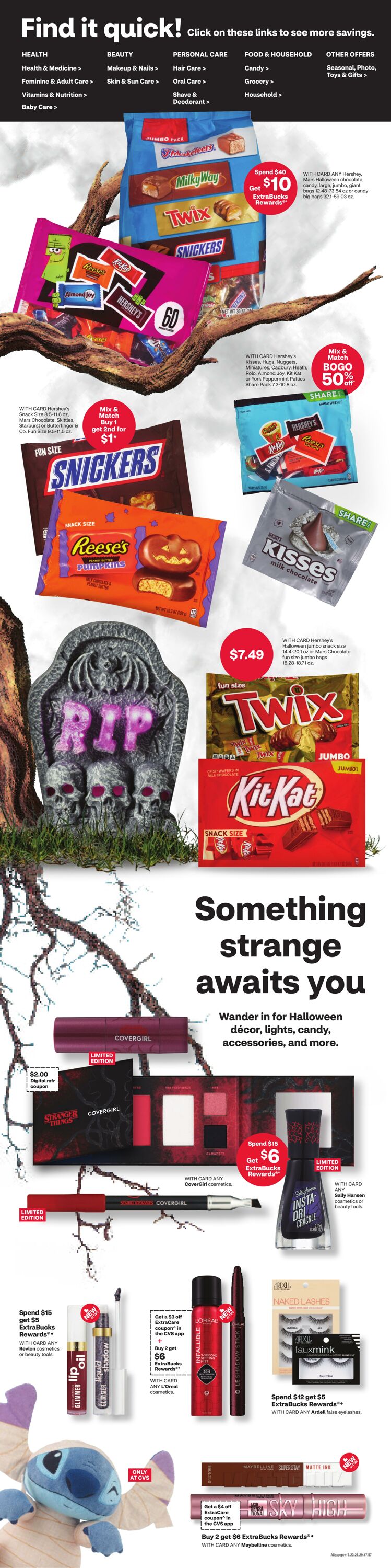 Weekly ad CVS Pharmacy 10/19/2025 - 10/25/2025