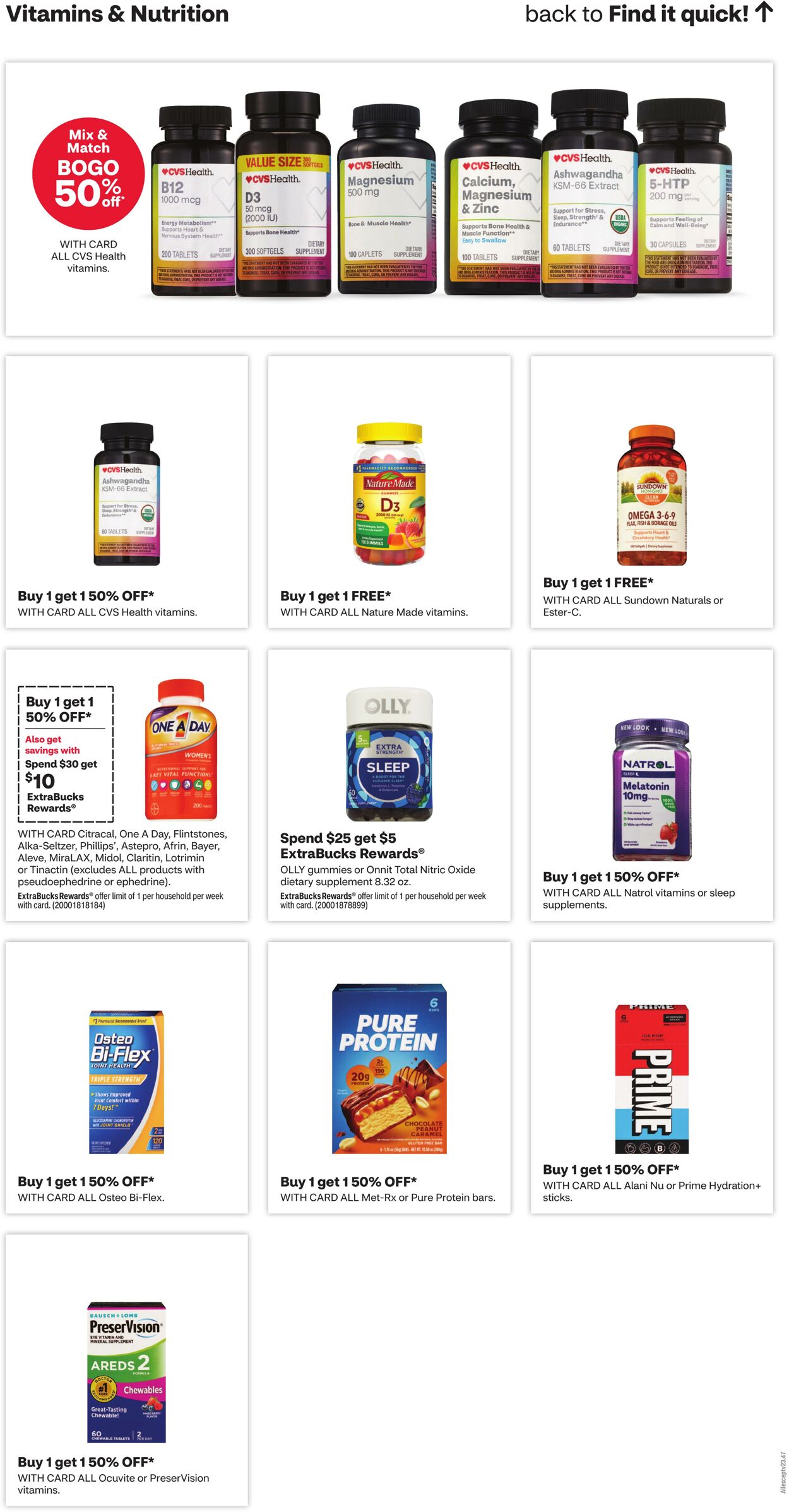 Weekly ad CVS Pharmacy 05/05/2024 - 05/11/2024