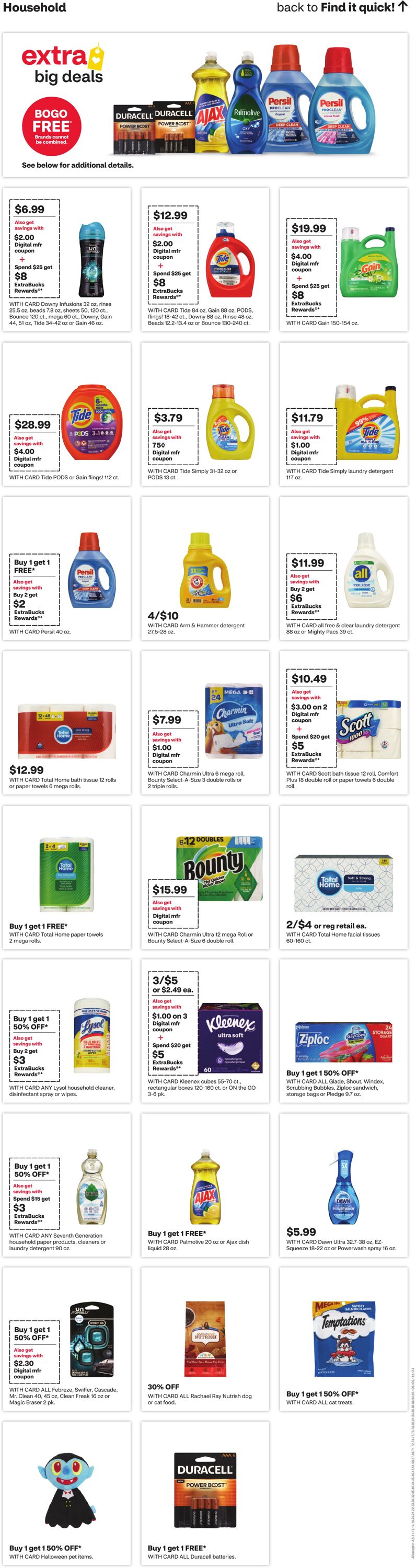 Weekly ad CVS Pharmacy 10/20/2024 - 10/26/2024